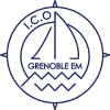 Logo de l'association I.C.O (Ici Commence L'océan)