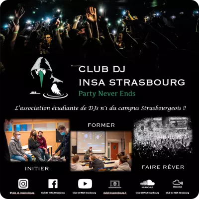 Visuel du club DJ INSA Strasbourg