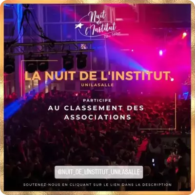 Visuel de l'association La Nuit de l'Institut
