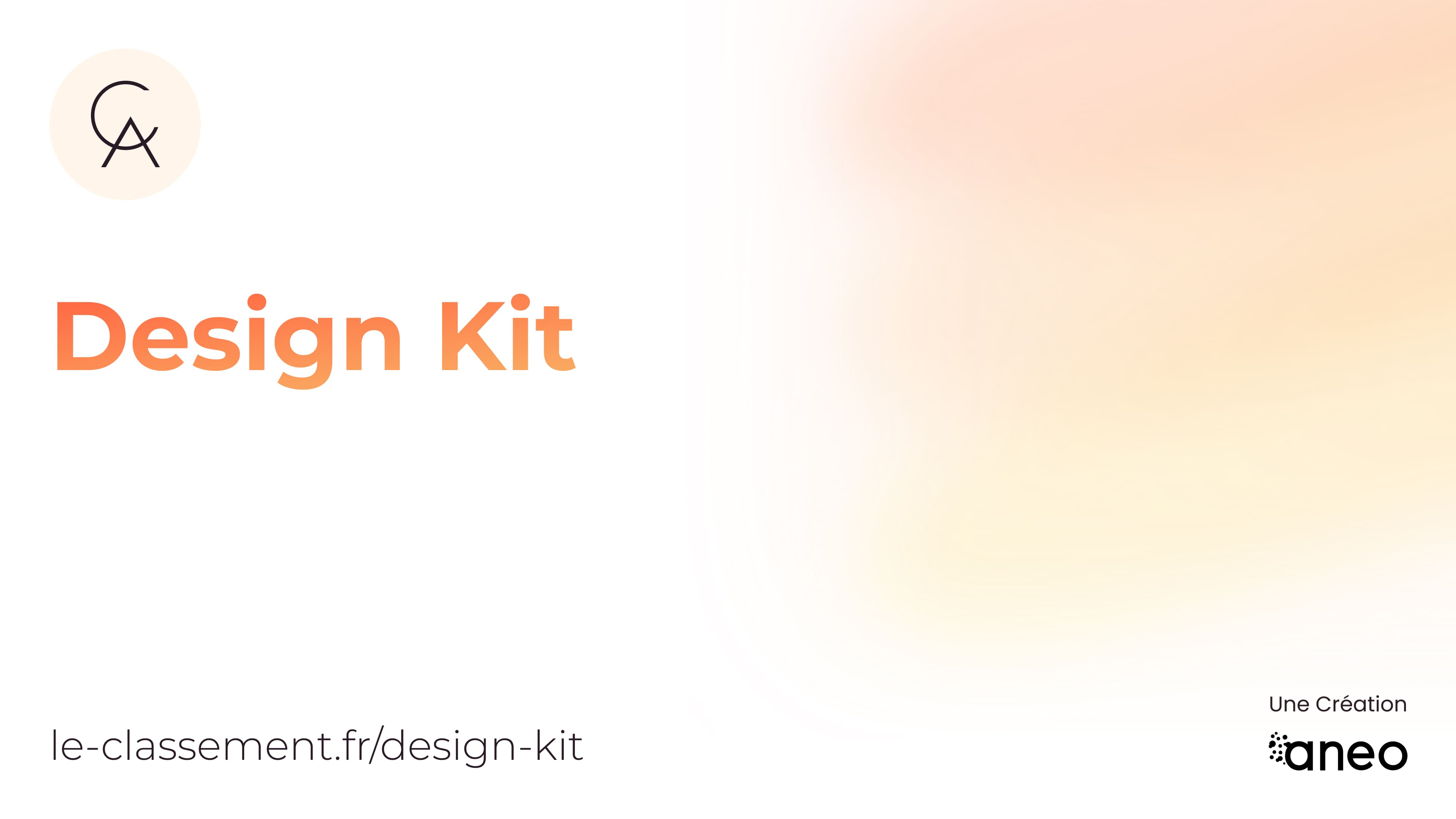 Design Kit · Le Classement des Associations